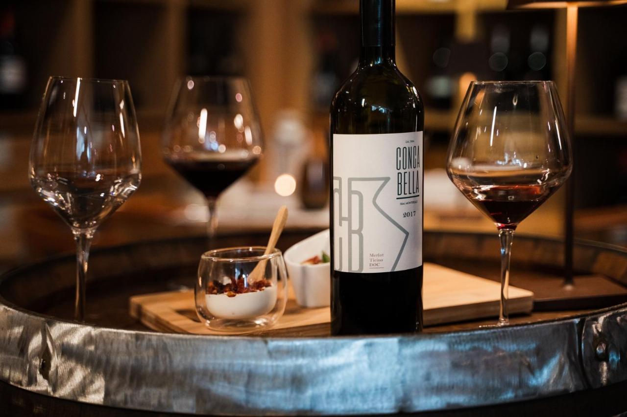Conca Bella Boutique Hotel & Wine Experience Vacallo Dış mekan fotoğraf